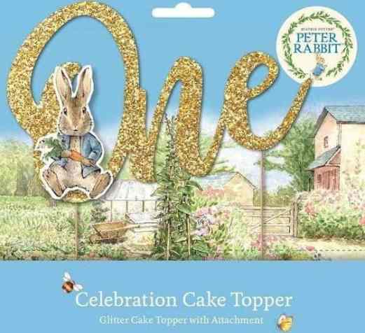 Peter Rabbit Cake Topper