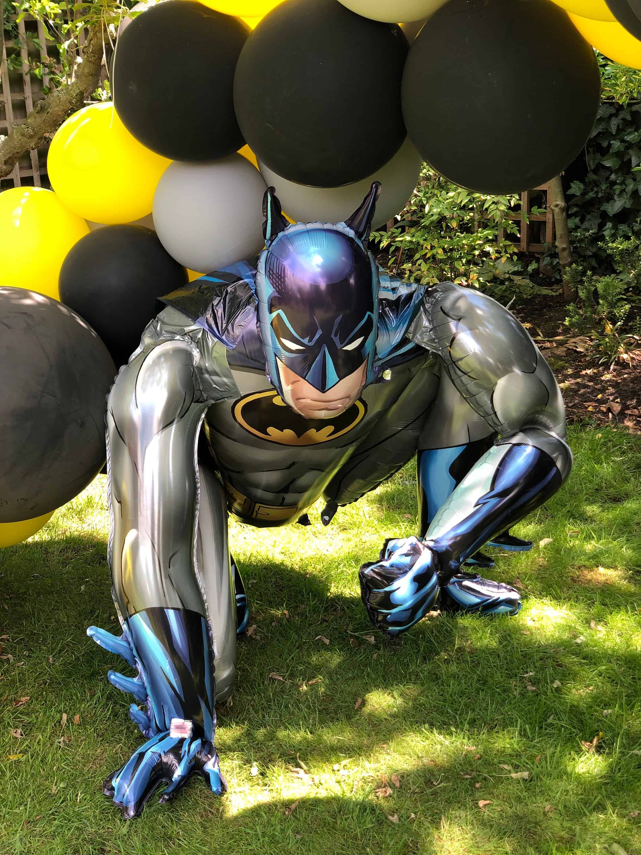 Giant Batman Balloon Garland | Tara's Wonderworld