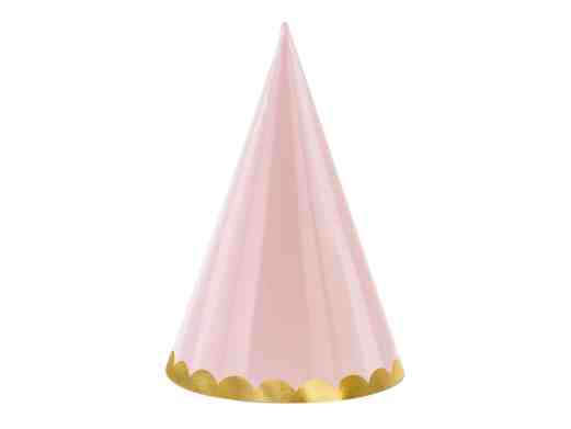 Pink Pastel Party Hats
