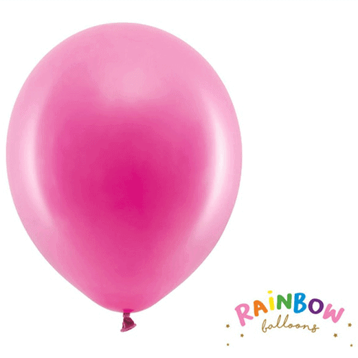 Fucshia Latex Balloon
