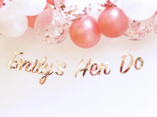Hen Do Personalised Banner