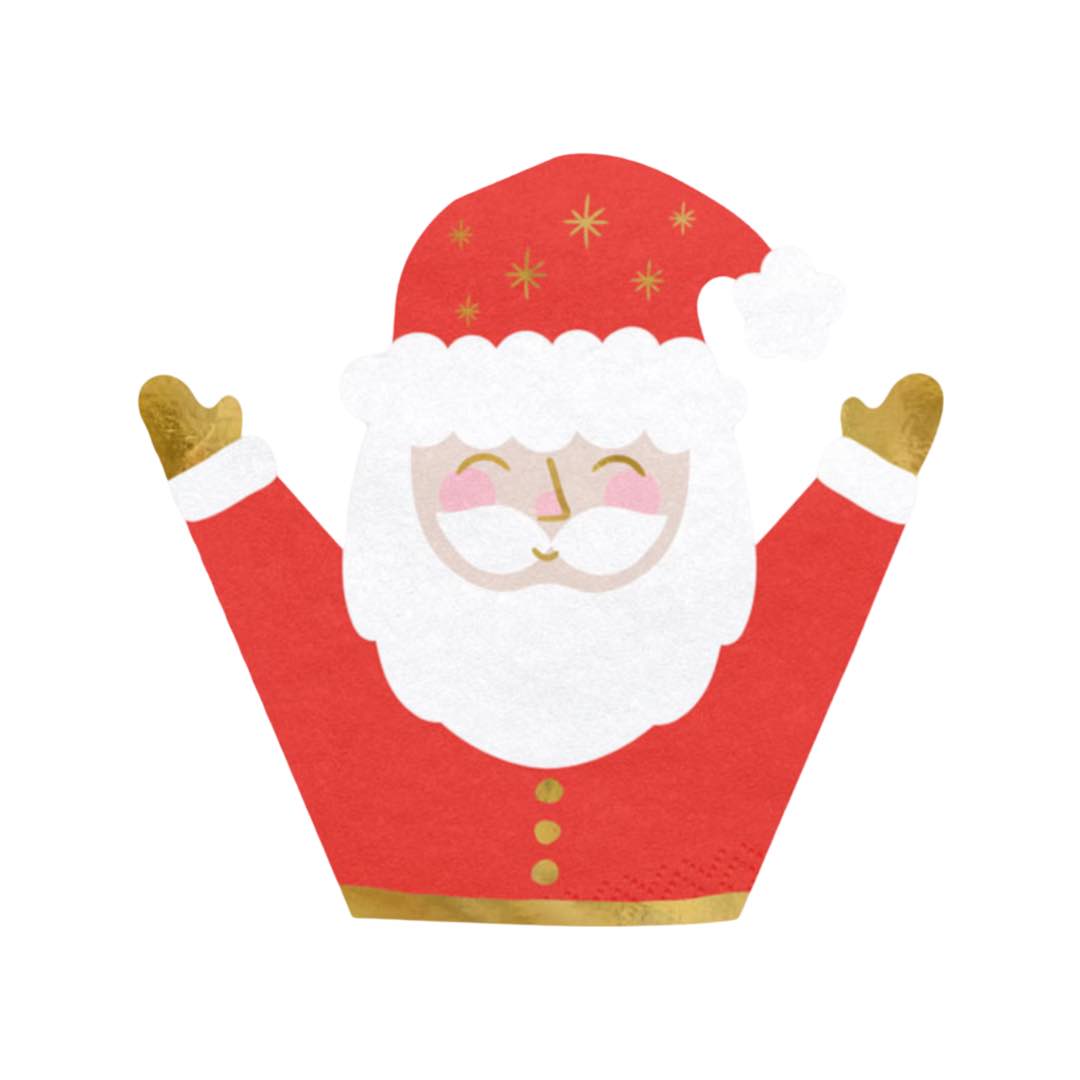 Cute Santa Claus Napkins