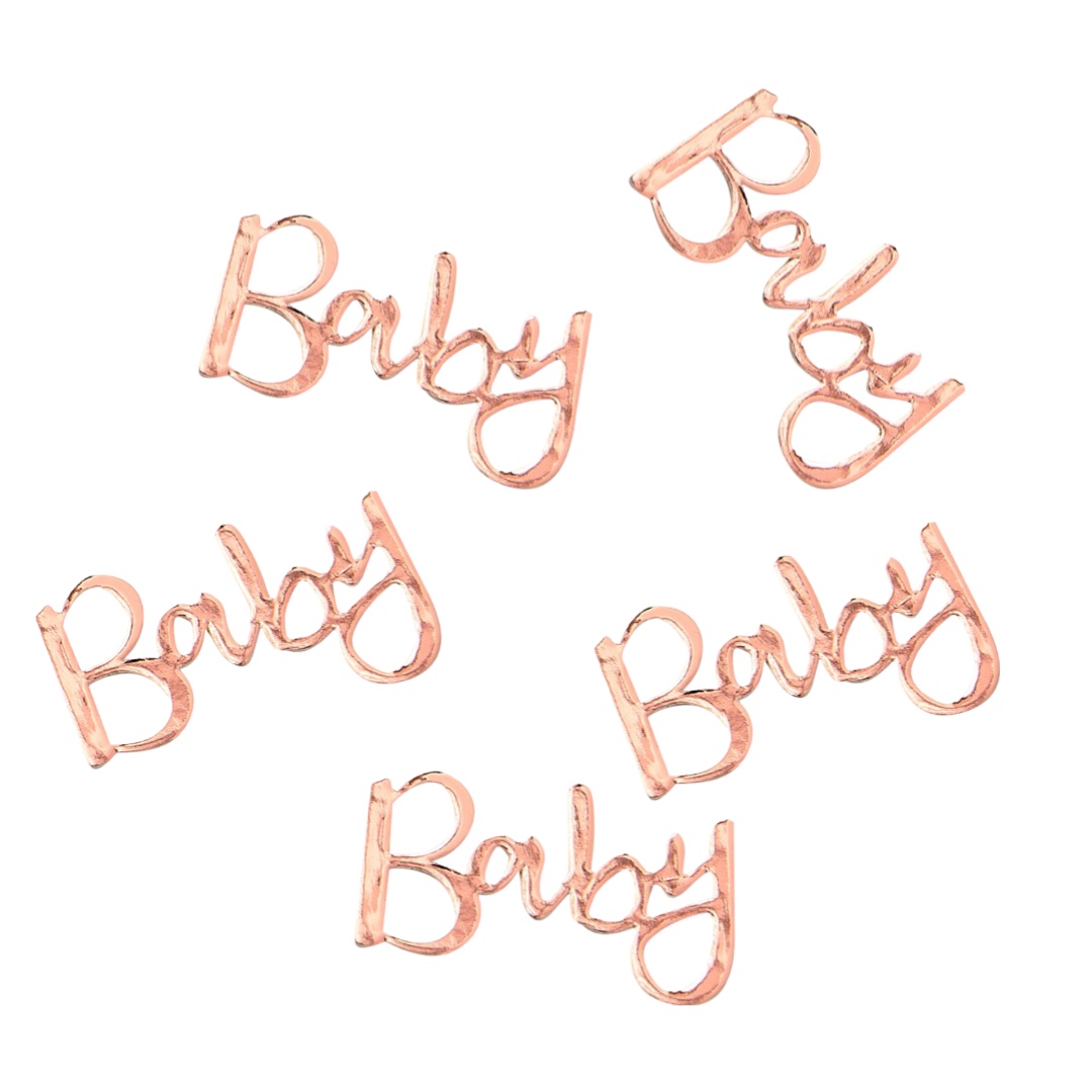 Rose Gold 'Baby' Confetti