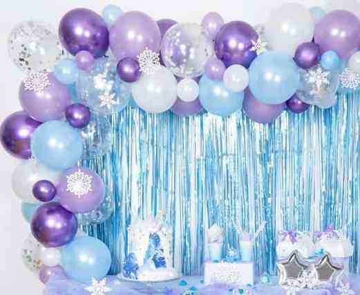 Frozen Balloon Garland