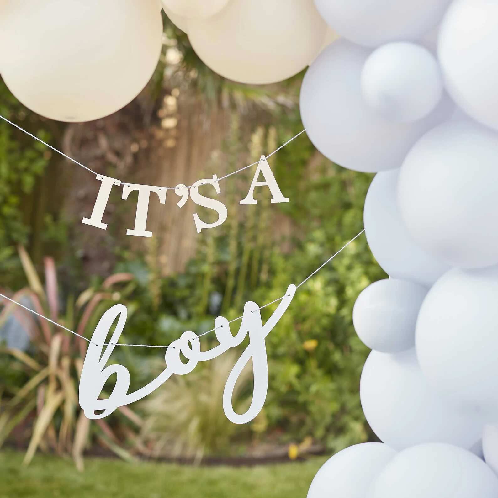 It's a Boy Baby Shower Banner