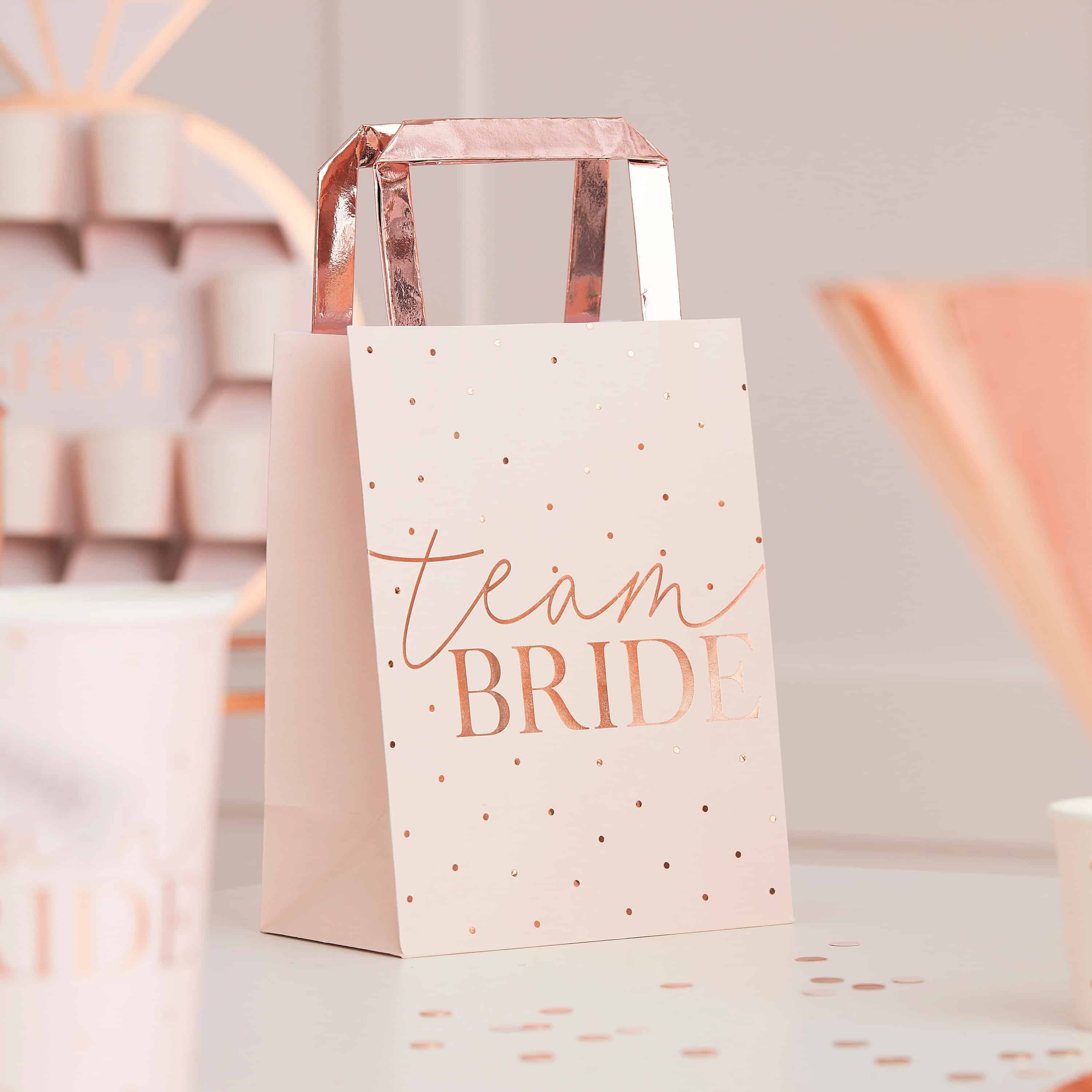 Team Bride gift bags