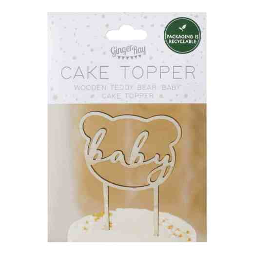 Baby Bear Cake topper