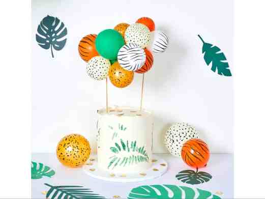 Jungle Balloon Cake topper