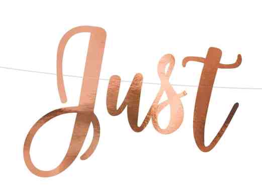 just married banner