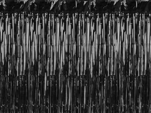 Black Party Curtain