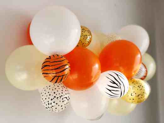 Animal Print Balloon Garland