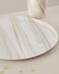marble Paper plates