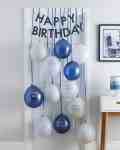 happy birthday balloon backdrop