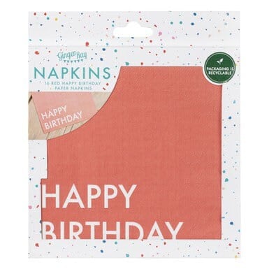 happy birthday Paper Napkins