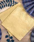 gold paper napkins