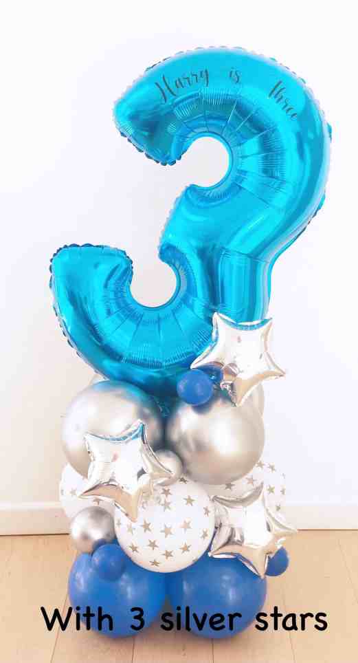 Blue Balloon Sculpture Number 3