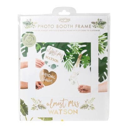Photo booth frame