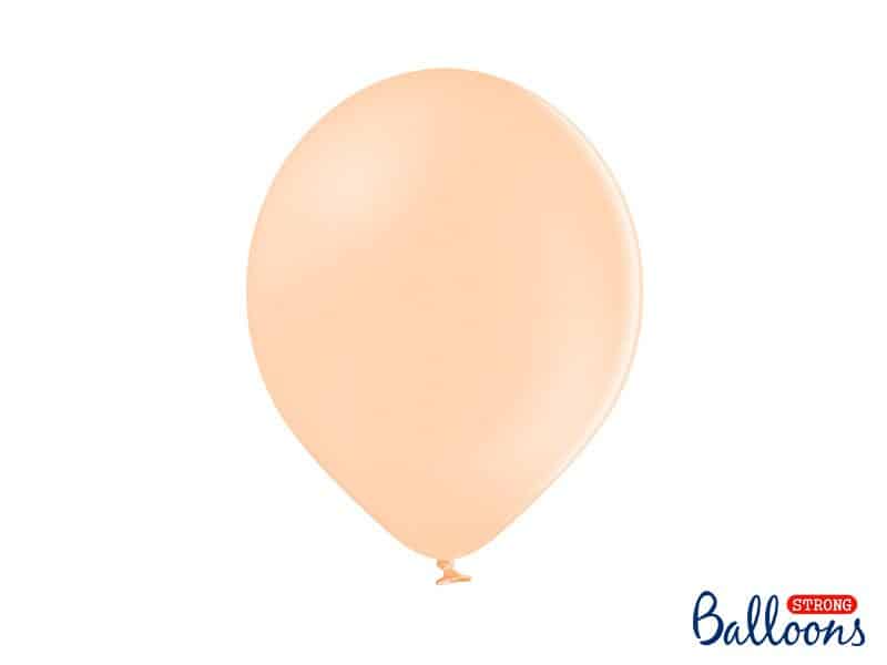 peach latex balloon