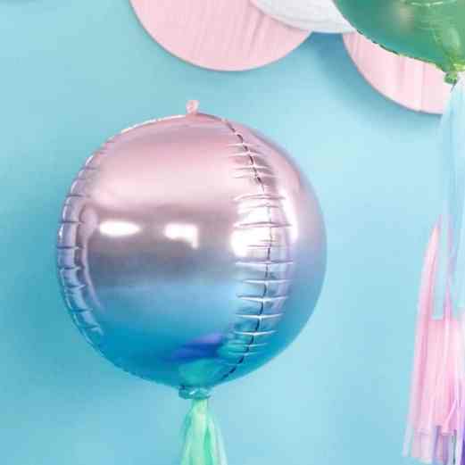 Ombre foil balloon