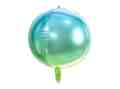 green ombre foil balloon
