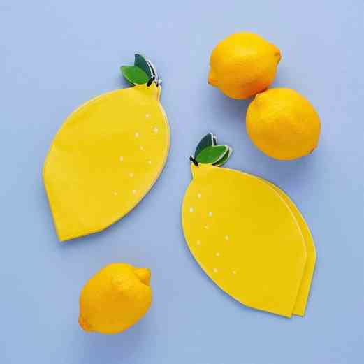 lemon napkins