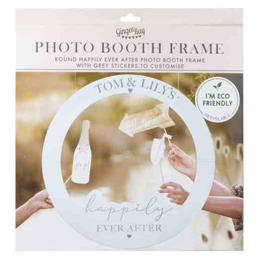 Photo booth frame