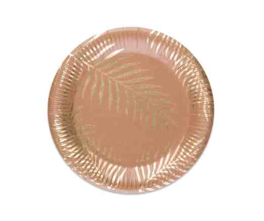 Tropical Leaves Paper Plates