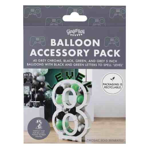 Video Game Balloon Accessory Pack
