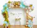 Pastel and Nude Balloon Arch