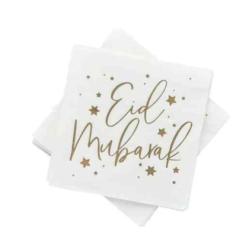 Eid Moon napkins