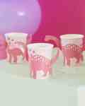Dino Theme Paper Cups