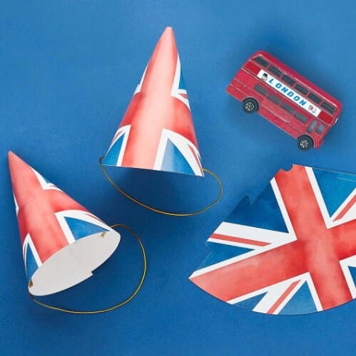 Jubilee Union Flag Party Hats