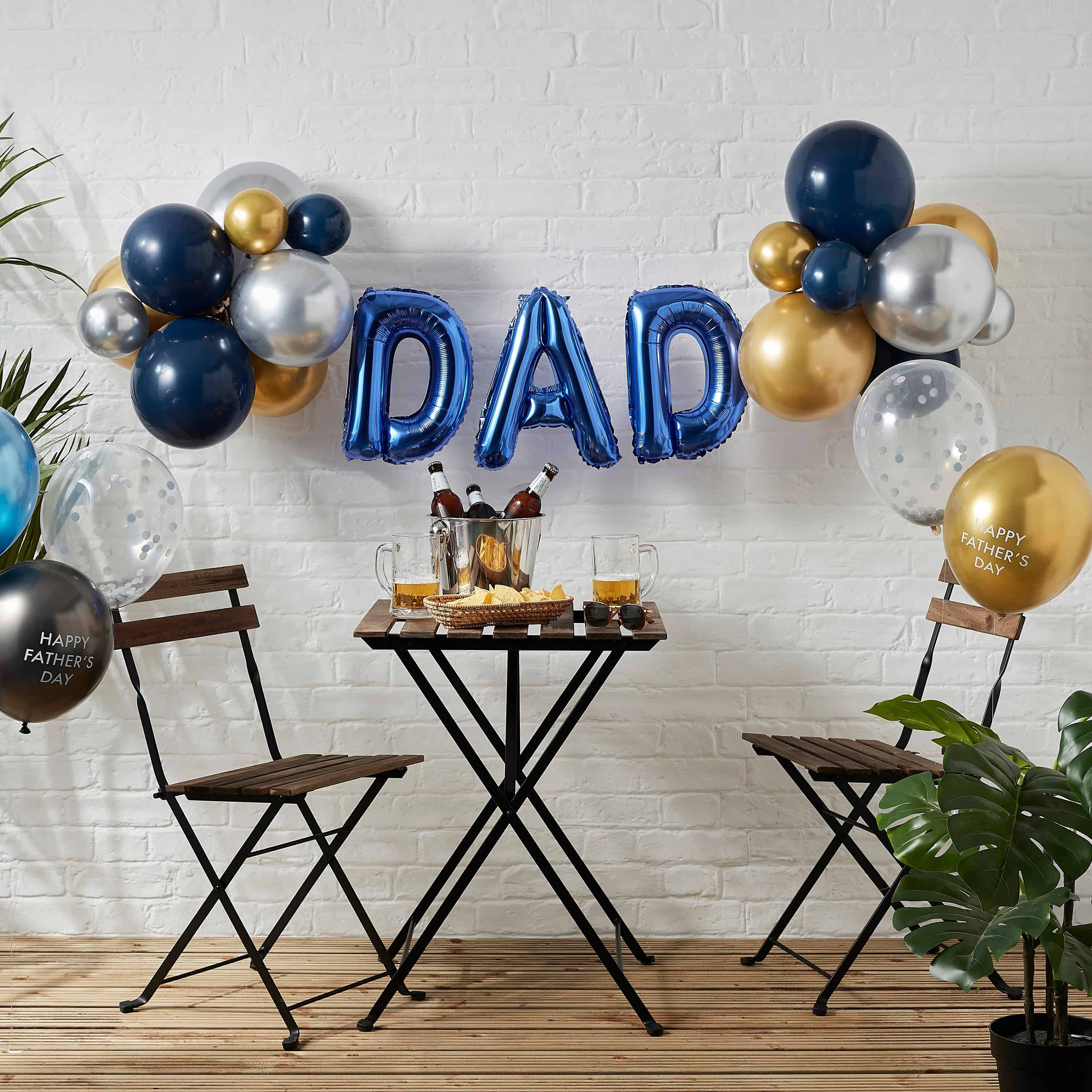 Dad Balloon Banner