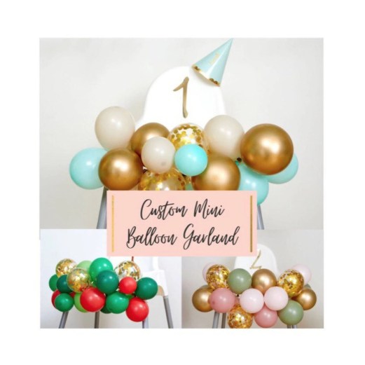 Custom Minin Balloon Garland