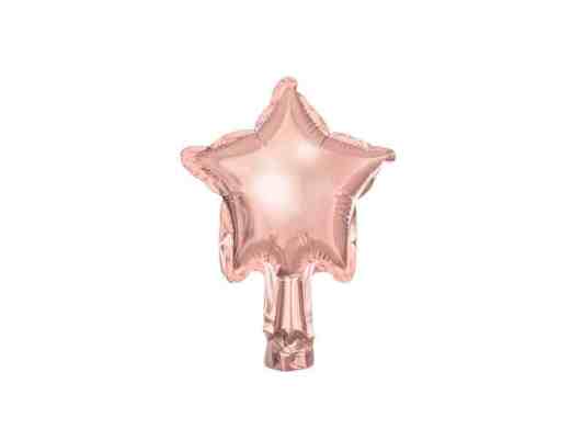 Rose Gold Star Foil Balloon Small