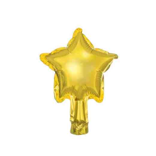 Gold Star Foil Balloon Small