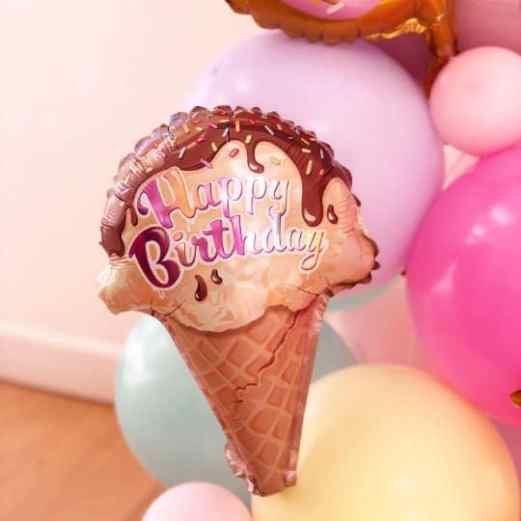 Ice Cream Foil Balloon