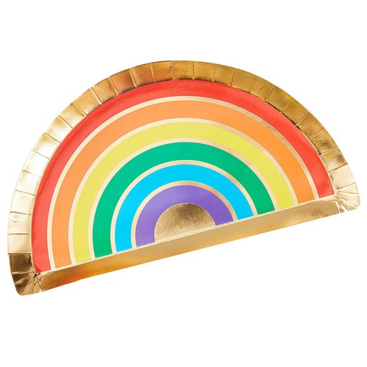 Rainbow plates