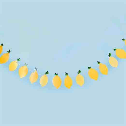 lemons garland