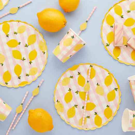 lemons plates