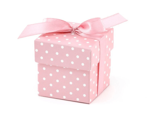 Pink Favour Boxes
