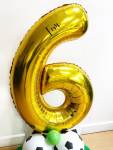 Number 6 Foil Balloon