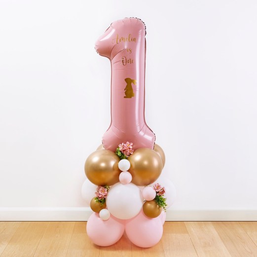 Bunny Pink Balloon Sculptures