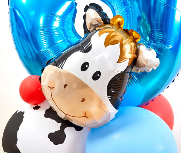 Cow Foil Balloon