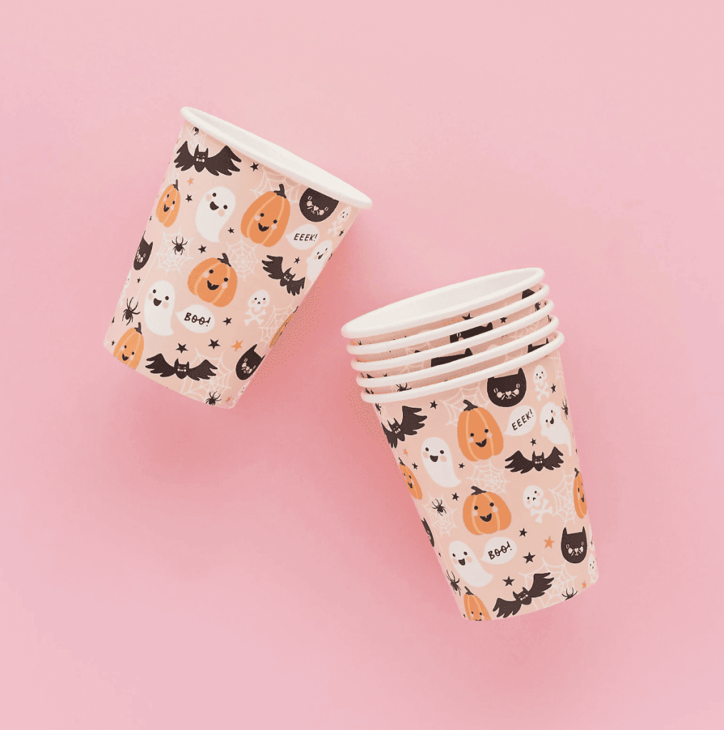 Halloween Paper Cups