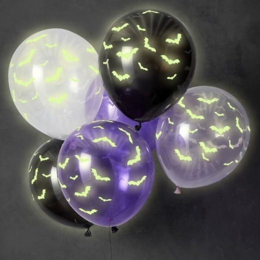 Halloween Latex Bats Balloons
