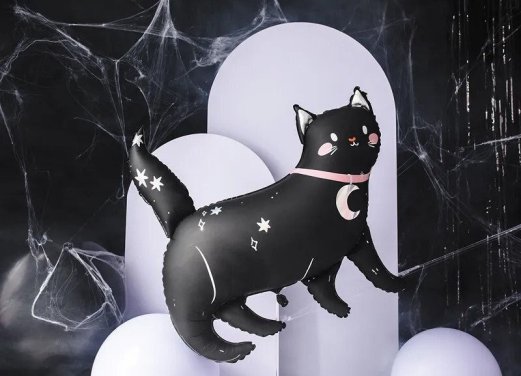 Halloween Cat Foil Balloon