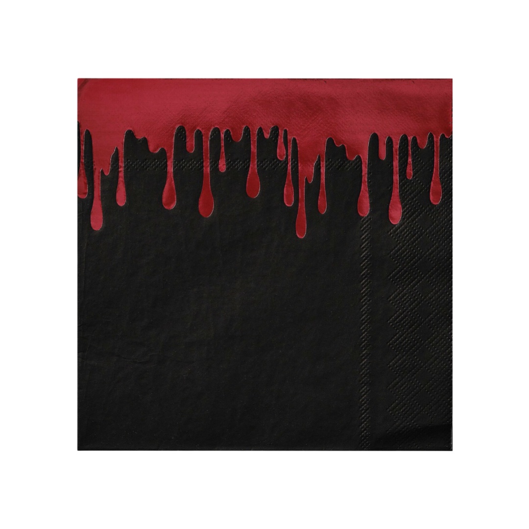 Blood Drip Paper Halloween Napkins
