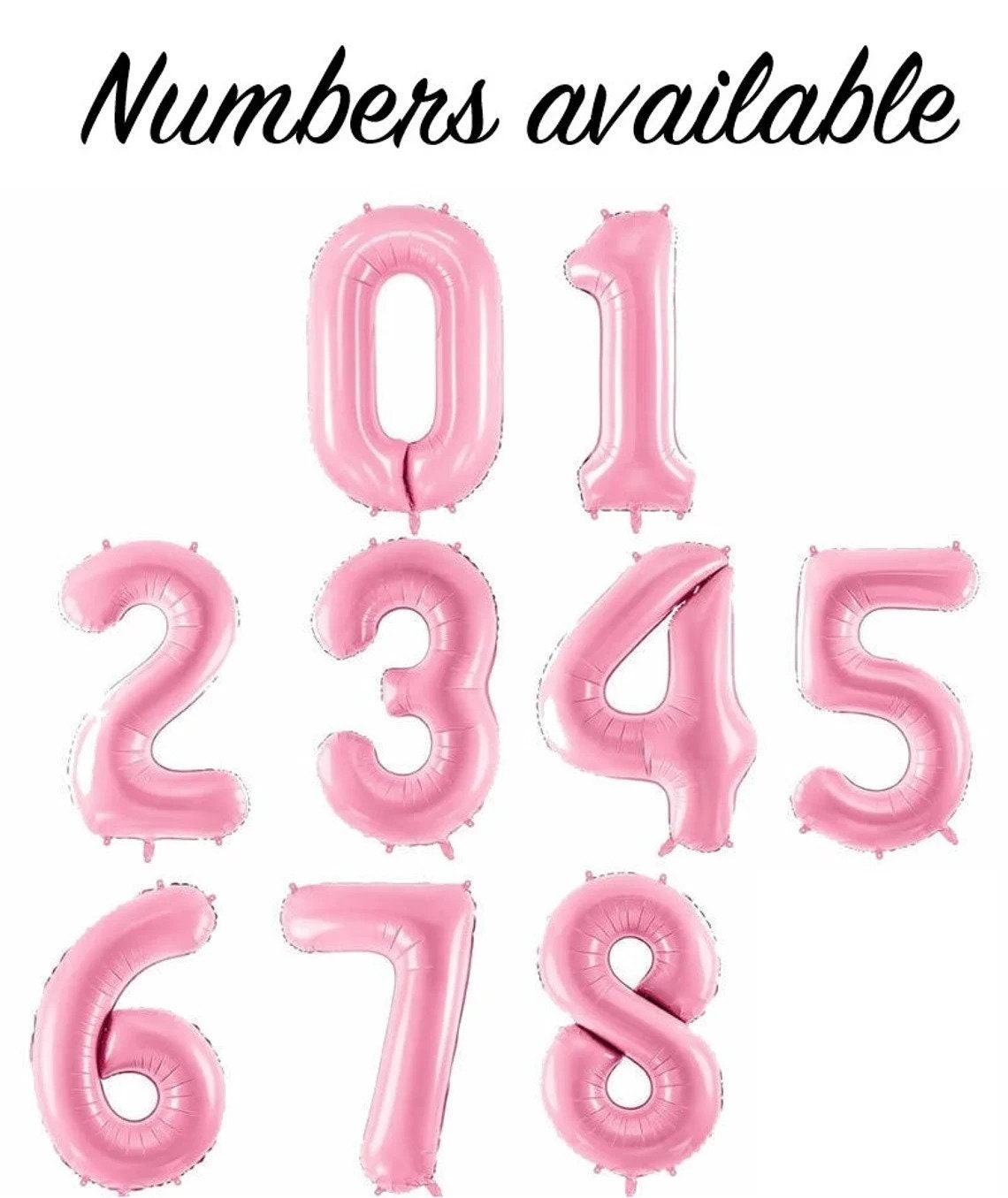 My Little Sunshine Balloon Sculpture Pink Foil Number Balloons