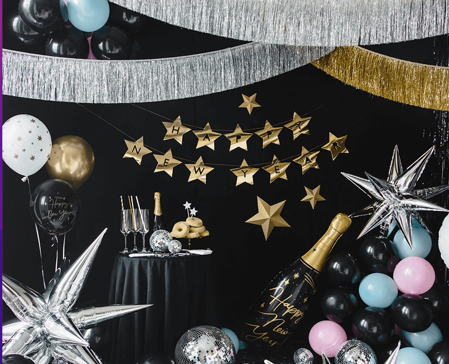 tips to throw a new year's party